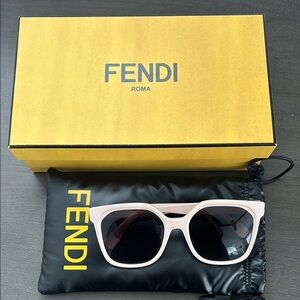 Fendi Pink Sunglasses